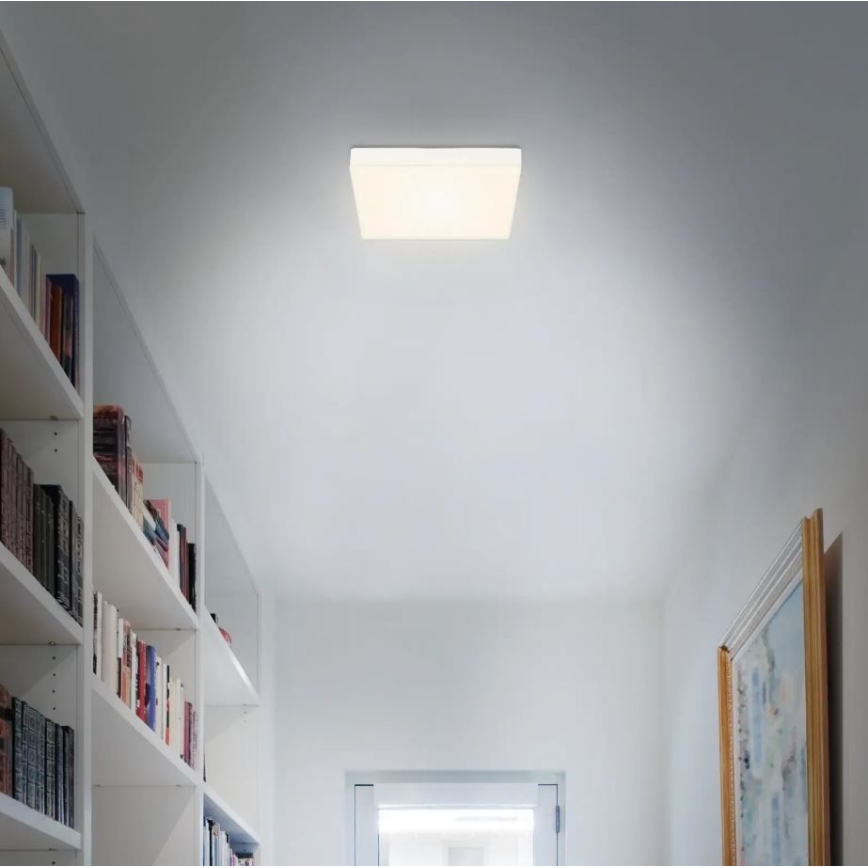 Briloner 7070-016 - LED-kattovalaisin FLAME LED/16W/230V valkoinen