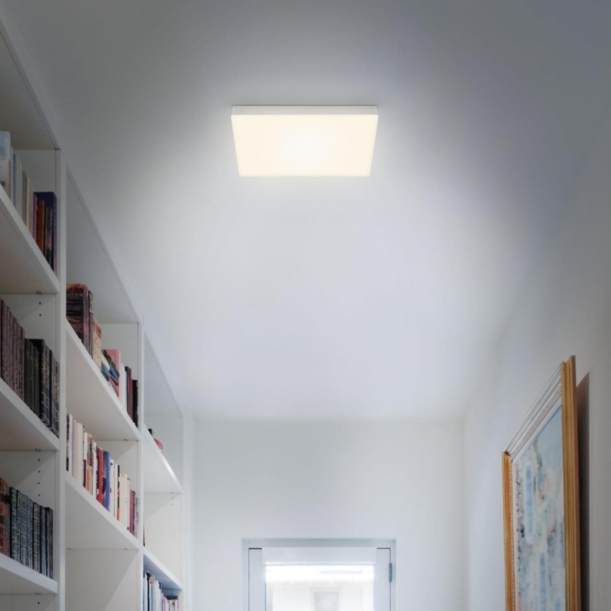 Briloner 7071-014 - LED-kattovalaisin FLAME LED/21W/230V 3000K 28,7x28,7 cm hopea