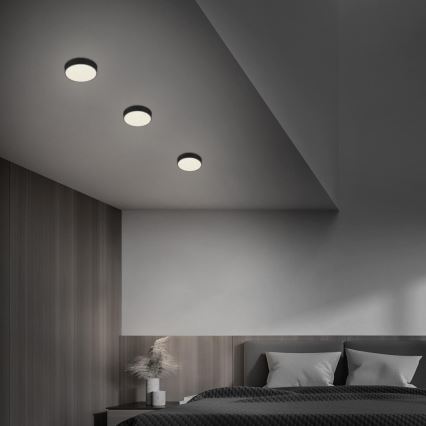 Briloner 7072-415 - LED-kattovalaisin STAR SKY LED/11W/230V 4000K halkaisija 15 cm musta