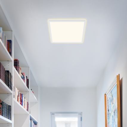 Briloner 7081-016 - LED Himmennettävä kattovalo SLIM LED/18W/230V 2700-6500K +  kaukosäädin