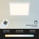 Briloner 7081-016 - LED Himmennettävä kattovalo SLIM LED/18W/230V 2700-6500K +  kaukosäädin