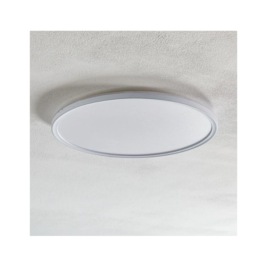 Briloner 7094-416 - LED RGBW himmennettävä kattovalaisin SLIM LED/22W/230V + kaukosäädin