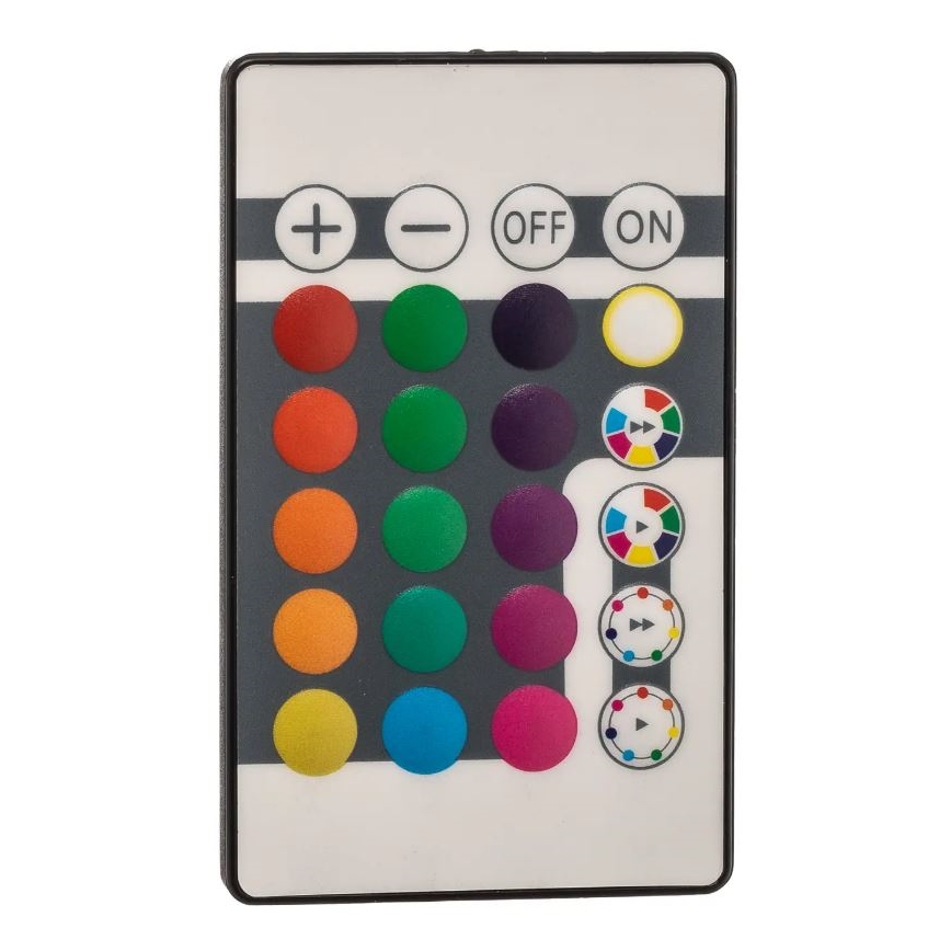 Briloner 7094-416 - LED RGBW himmennettävä kattovalaisin SLIM LED/22W/230V + kaukosäädin