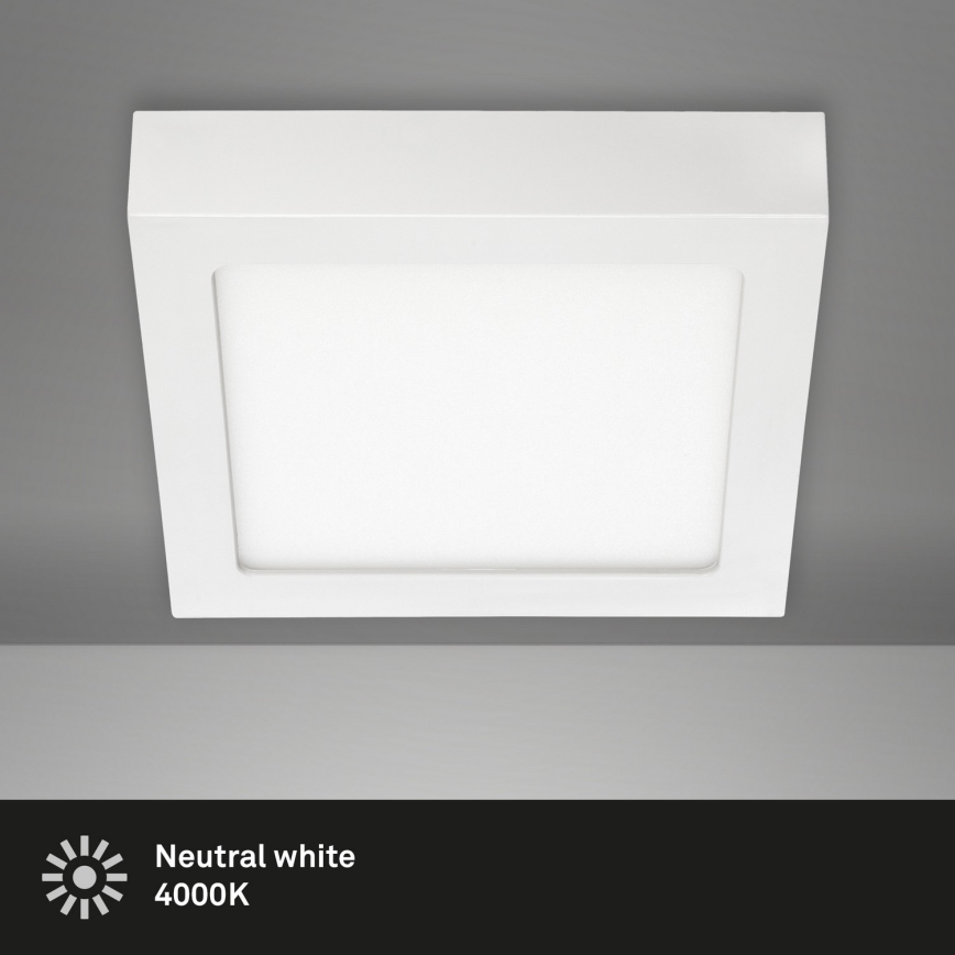 Briloner 7123-416 - LED-kattovalaisin FIRE LED/12W/230V valkoinen