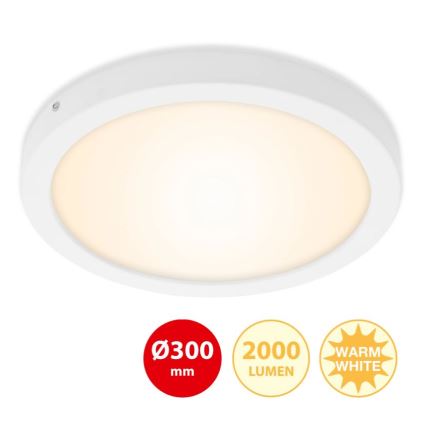 Briloner 7141-016 - LED-kattovalaisin FIRE LED/21W/230V