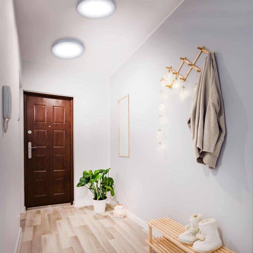 Briloner 7143-414 - LED-kattovalaisin FIRE LED/24,5W/230V 4000K