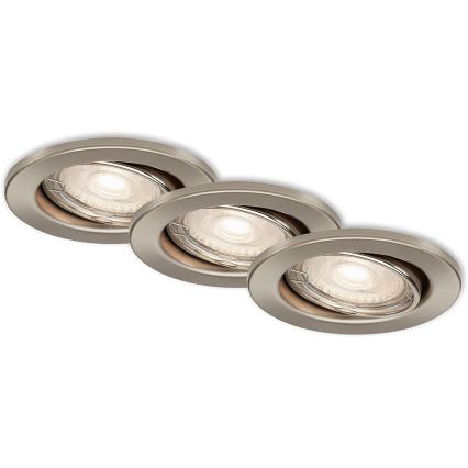 Briloner 7149-032-SETTI 3xLED himmennettävä kylpyhuoneen valo 1xGU10/5W/230V IP23