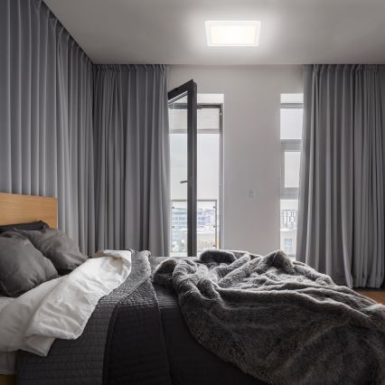 Briloner 7153-416 - LED-kattovalaisin SLIM LED/12W/230V