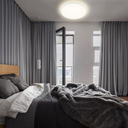 Briloner 7157-416 - LED-kattovalaisin SLIM LED/22W/230V halkaisija 42 cm