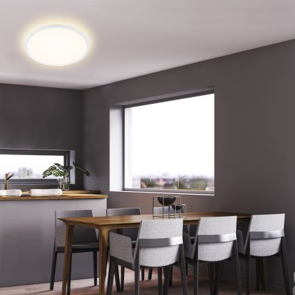 Briloner 7157-416 - LED-kattovalaisin SLIM LED/22W/230V halkaisija 42 cm