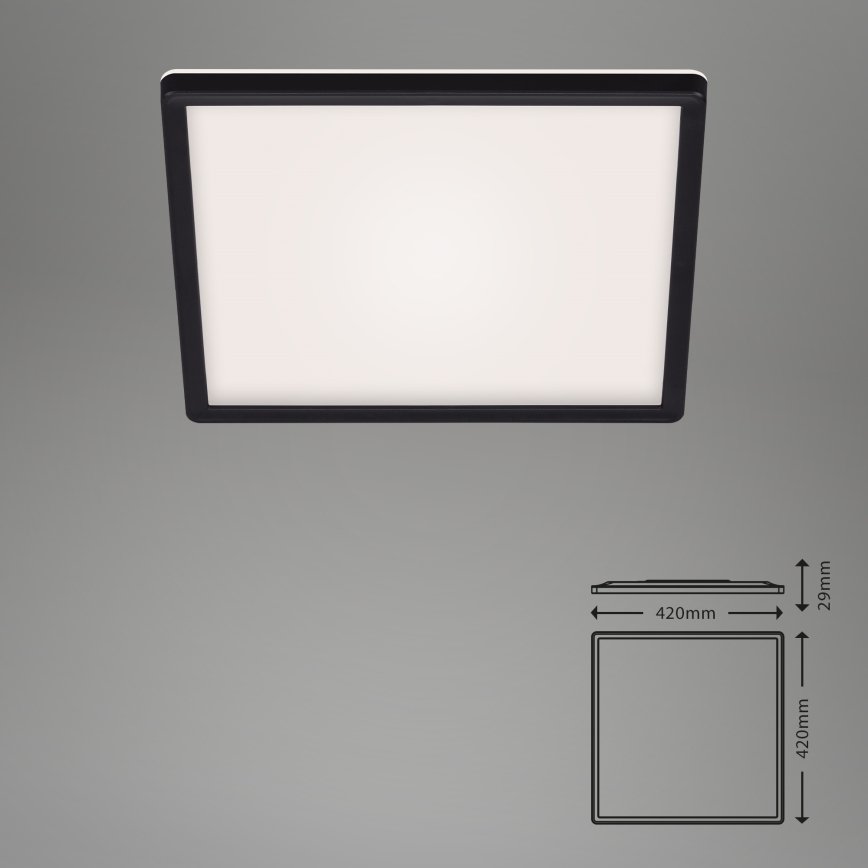 Briloner 7158-415 - LED-kattovalaisin SLIM LED/22W/230V 42x42 cm