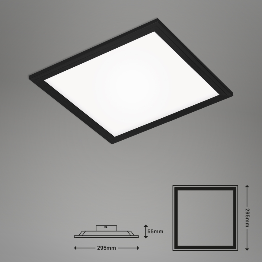 Briloner 7191-015 - LED-kattovalaisin SIMPLE LED/12W/230V