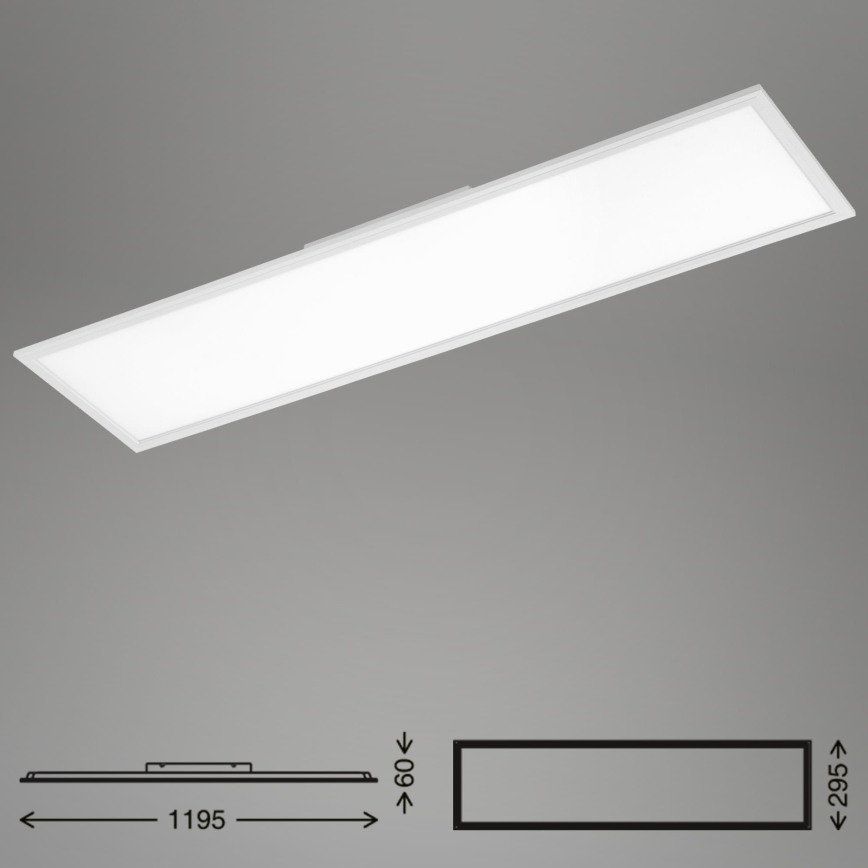 Briloner 7193-016 - LED pintaan asennettava paneelivalaisin 38W/230V 4000K