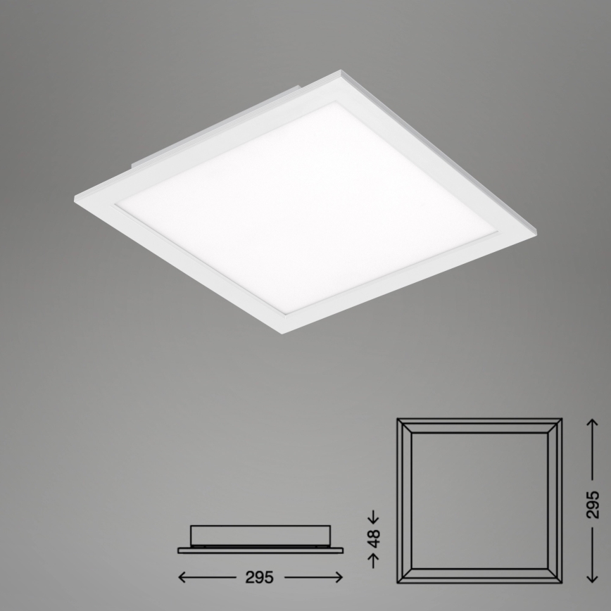 Briloner 7194-016 - LED Himmennettävä kattovalo SIMPLE LED/18W/230V 3000-6500K + kauko-ohjain