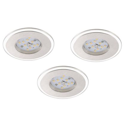 Briloner 7197-039-SADA 3x himmennettävä LED-kylpyhuoneen alasvalaisin LED/4,5W/230V IP44