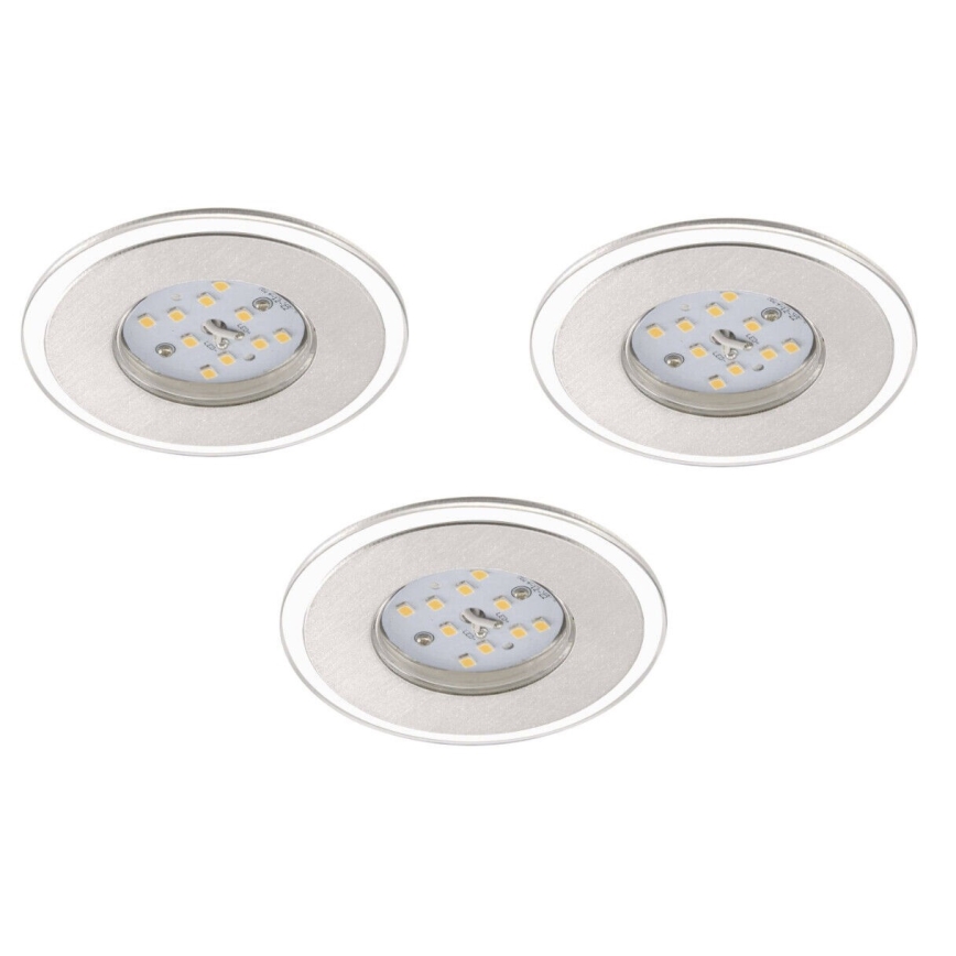 Briloner 7197-039-SADA 3x himmennettävä LED-kylpyhuoneen alasvalaisin LED/4,5W/230V IP44