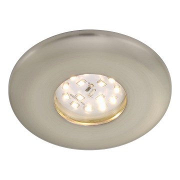 Briloner 7227-012 - LED Kylpyhuoneen upotettava valo LED/5W/230V IP65 mattakromi