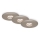 Briloner 7240-032 - SETTI 3x LED Kylpyhuoneen upotettava valo ATTACH LED/1,8W/230V IP44 mattakromi