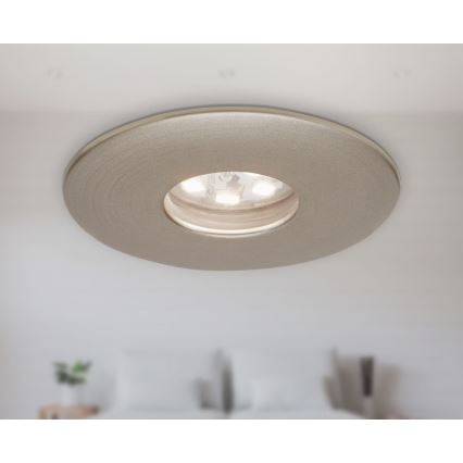 Briloner 7240-032 - SETTI 3x LED Kylpyhuoneen upotettava valo ATTACH LED/1,8W/230V IP44 mattakromi