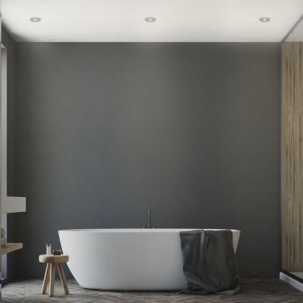 Briloner 7240-039 - SETTI 3x LED Kylpyhuoneen upotettava valo LED/1,8W/230V IP44