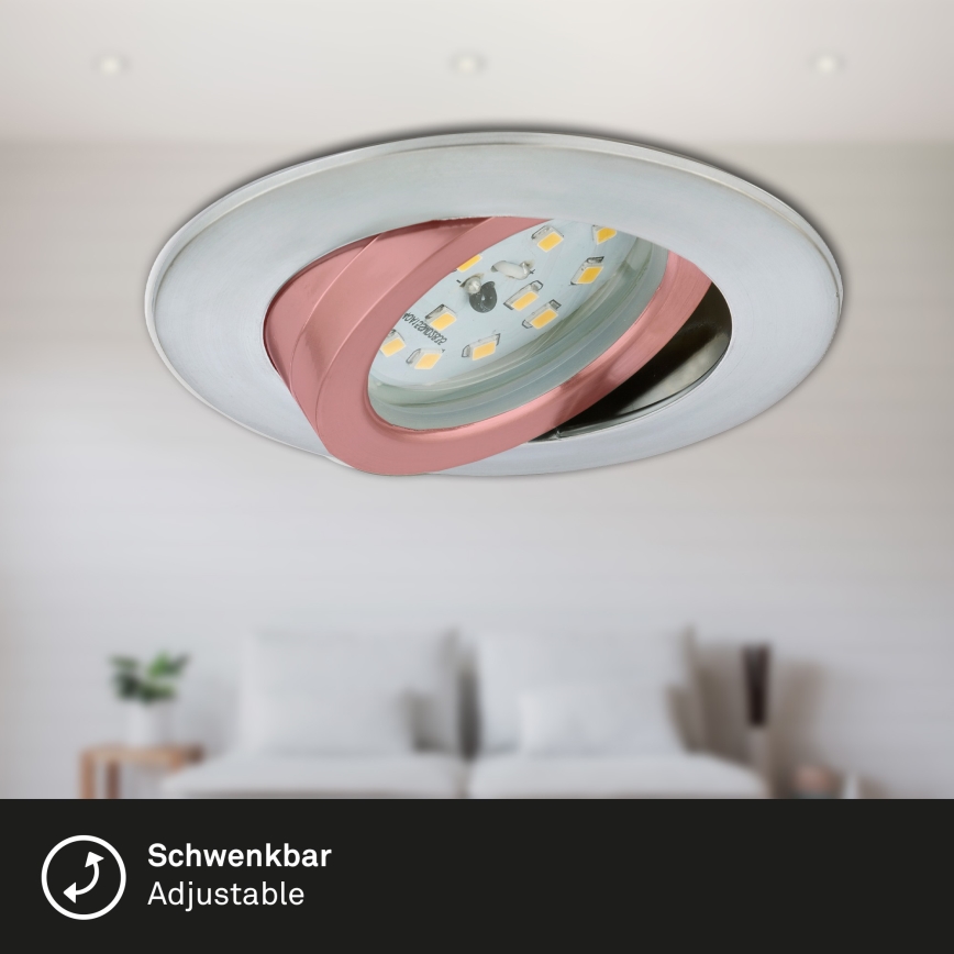 Briloner 7296-019 - himmennettävä LED-kylpyhuoneen alasvalaisin LED/6,5W/230V IP23