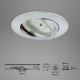 Briloner 7296-019 - LED Himmennettävä upotettu kylpyhuonevalaisin LED/6,5W/230V IP23