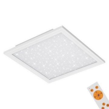 Briloner 7302-016 - Himmennettävä LED-kattovalaisin STARRY SKY LED/23W/230V 3000-6000K + kauko-ohjaus