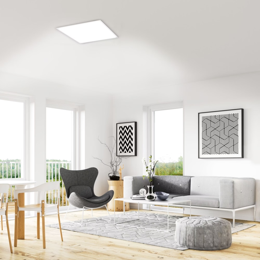 Briloner 7303-016 - Himmennettävä LED-kattovalaisin STARRY SKY LED/36W/230V 3000-6000K + kauko-ohjaus