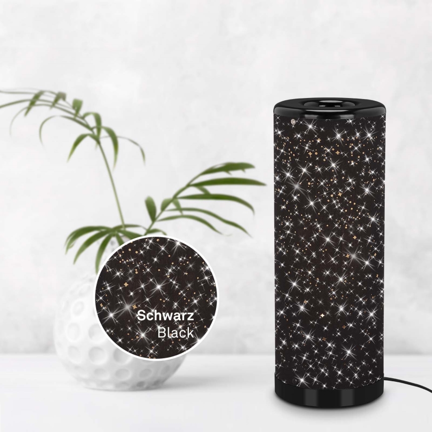 Briloner 7334-015 - LED-pöytävalaisin STARRY SKY 1xGU10/5W/230V musta