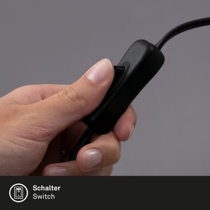 Briloner 7334-015 - LED-pöytävalaisin STARRY SKY 1xGU10/5W/230V musta