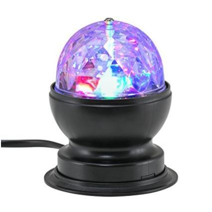 Briloner 7357-015 - LED-pöytädiskopallo DISCO LIGHT 1xE27 / 3W / 230V