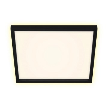 Briloner 7364-015 - LED-kattovalaisin CADRE LED/22W/230V 42,2x42,2 cm musta