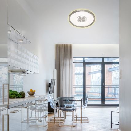 Briloner 7366-112 - LED-kattovalaisin GEO LED/22W/230V