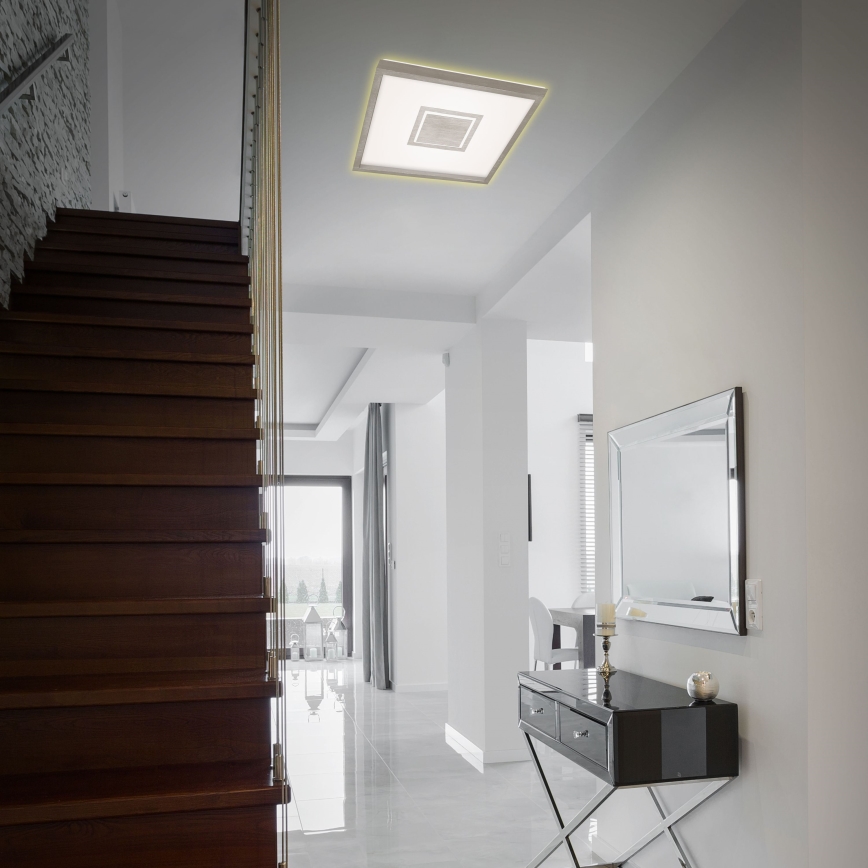 Briloner 7367-112 - LED-kattovalaisin GEO LED/22W/230V