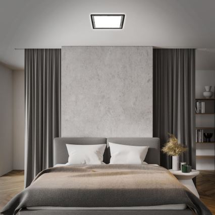 Briloner 7459-414 - Himmennettävä LED-kattovalaisin SLIM LED/22W/230V 2700-6500K + kauko-ohjaus