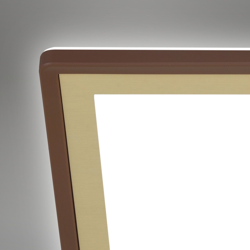 Briloner 7459-417 - DECO LED himmennettävä kattovalaisin LED/24W/230V 2700-6500K + kaukosäädin