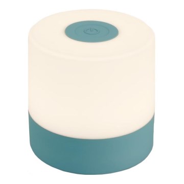 Briloner 7461010 - LED himmennettävä ladattava ulkokäyttöön tarkoitettu pöytävalaisin LED/2W/5V IP44 1200 mAh sininen