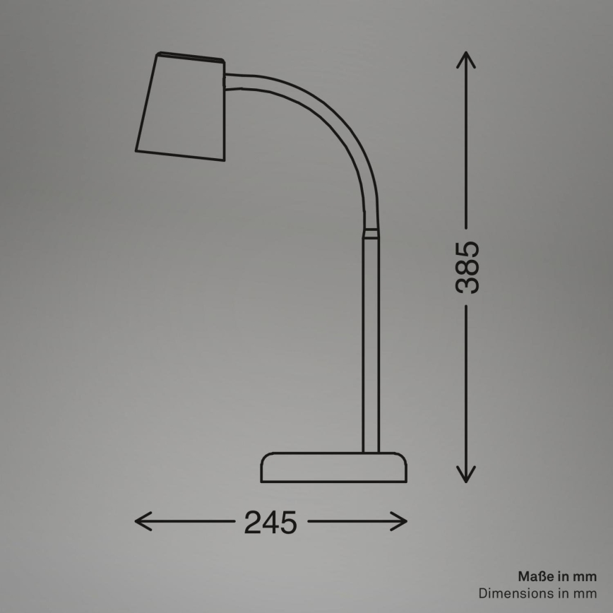 Briloner 7476-011 - SKRIVA pöytälamppu 1xGU10/9W/230V, beige