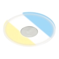 Briloner 7480019 - Kylpyhuoneen upotettava LED-valaisin, 6 W, 230 V, 3000/4000/6500 K, IP44, valkoinen