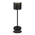 Briloner 7521015 - Himmennettävä, ladattava LED-pöytälamppu ulkokäyttöön SIGO LED/2,5 W/5 V IP44 2600 mAh musta