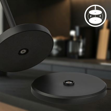 Briloner 7521015 - Himmennettävä, ladattava LED-pöytälamppu ulkokäyttöön SIGO LED/2,5 W/5 V IP44 2600 mAh musta