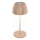 Briloner 7552-011 - himennettävä ladattava kosketusohjattu ulkokäyttöinen pöytälamppu MINI LED/1,5W/5V IP44 1800 mAh beige
