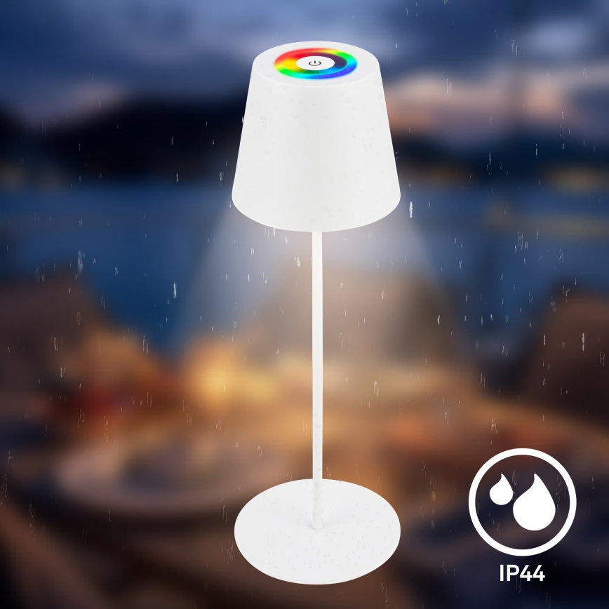 Briloner 7559016 - LED RGB himennettävä ladattava ulkokäyttöinen pöytälamppu COLORIS LED/3,5W/5V IP44 2000 mAh Wi-Fi Tuya