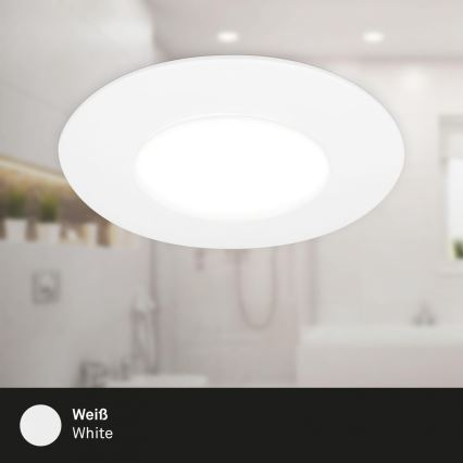 Briloner 7598036 - SETTI 3x LED Kylpyhuoneen upotettava valo LED/4,9W/230V IP44 2700/4000/6500K valkoinen