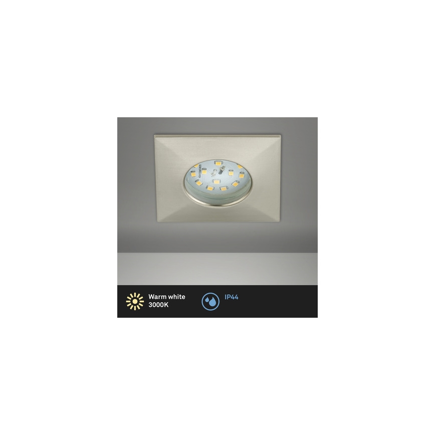Briloner 8313-012 - LED Kylpyhuoneen upotettava valo LED/5W/230V IP44 mattakromi