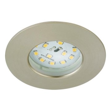 Briloner 8316-012 - LED-himmennettävä kylpyhuoneen uppoasennettava kattovalaisin LED/5,5 W/230 V IP44 mattakromi
