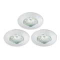 Briloner 8316-039-SETTI 3x LED Himmennettävä upotettu kylpyhuonevalaisin LED/5,5W/230V IP44