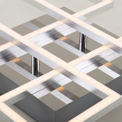 Briloner - LED himmennettävä kattovalaisin FRAME 4xLED/12W/230V