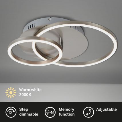Briloner - LED himmennettävä kattovalaisin FRAMES LED/24,5W/230V