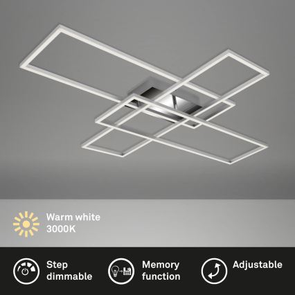Briloner - LED-himmennyskattokruunu FRAME LED/50W/230V